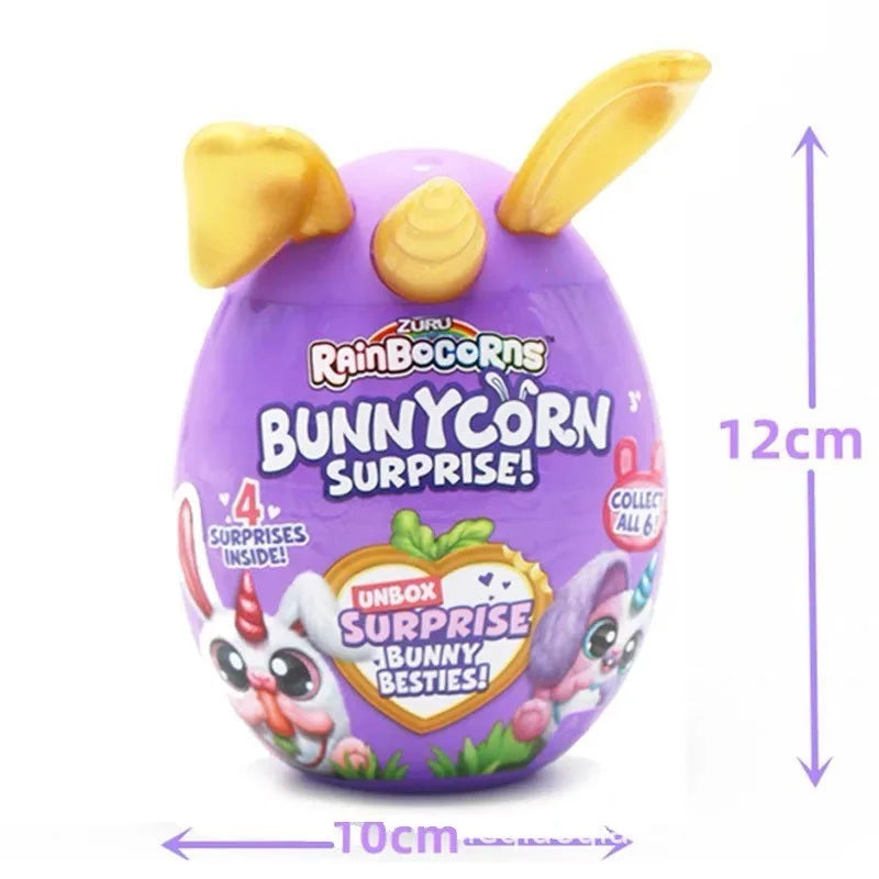 2025 New Genuine Zuru Dog Planet Fourth Generation Rainbocorns Unicorn Surprise Magic Egg Blind Box Cute Doll Children Toys Gift Beauty World Shop