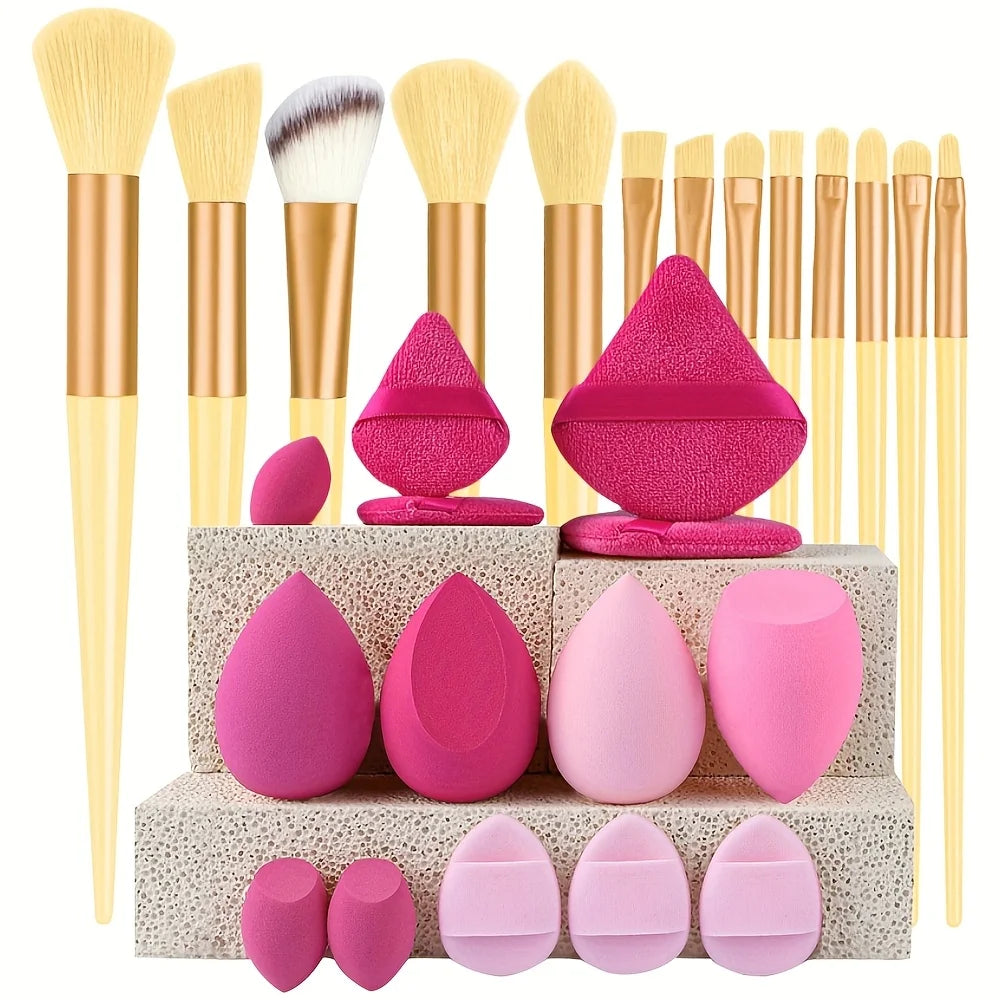 Makeup Brushes 8-29Pcs Makeup Kit Professional Women Cosmetic Soft Powder Brush Eyeshadow Foundation Full Set Travel Beauty Tool Beauty World Shop