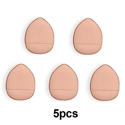 5/10Pcs Mini Finger Puff Foundation Small Air Cushion Powder Sponge Face Concealer BB Cream Cosmetic Applicator Makeup Tools Beauty World Shop