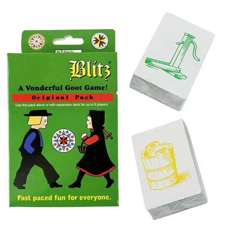 The Dutch Blitzkrieg Original and extended combination, fast-paced card game suitable for everyone's fun, family game Beauty World Shop