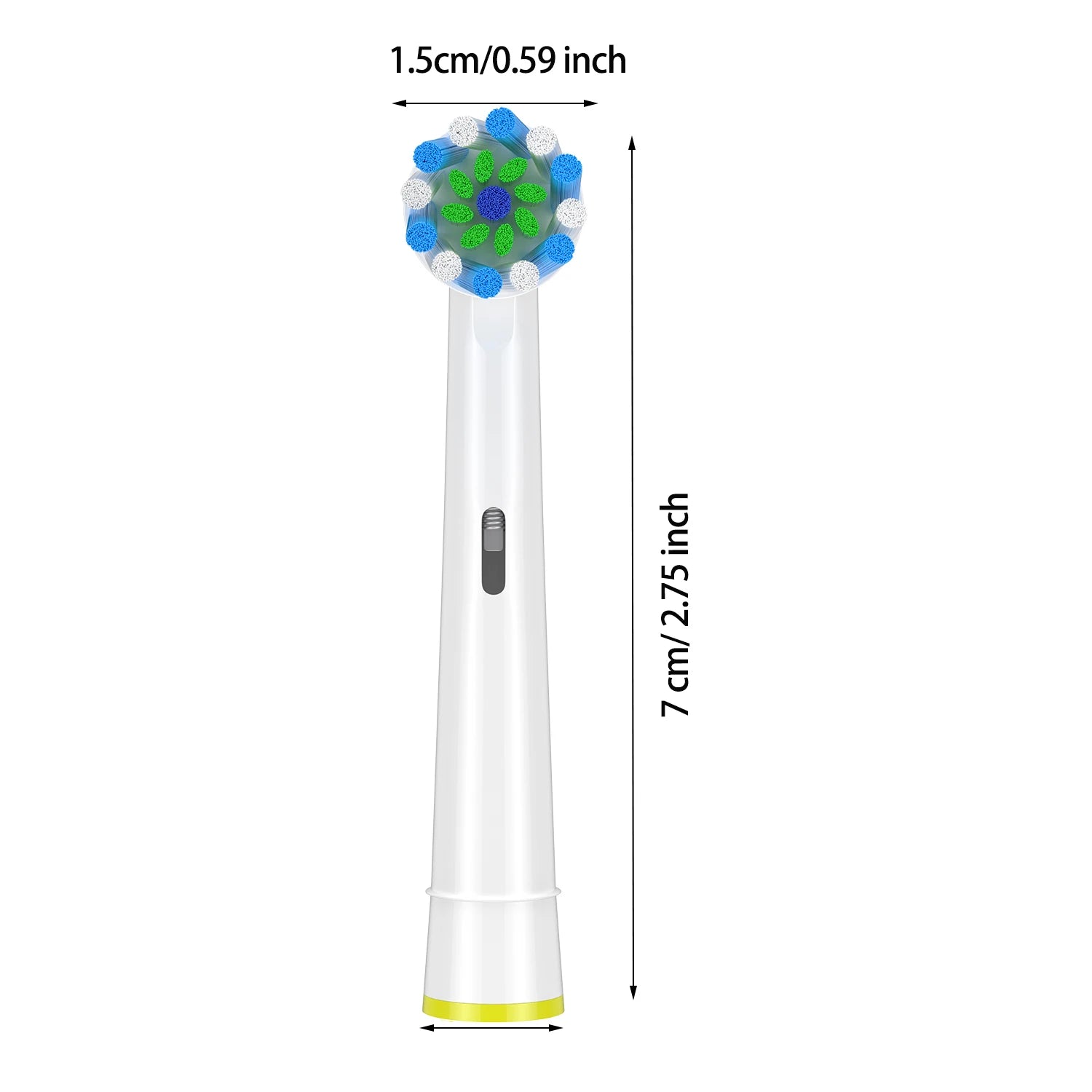 8/16pcs Toothbrush Head Compatible with Braun Oral B Electric Toothbrush, Replacement Toothbrush Heads Fit for Oral b Vitality Beauty World Shop