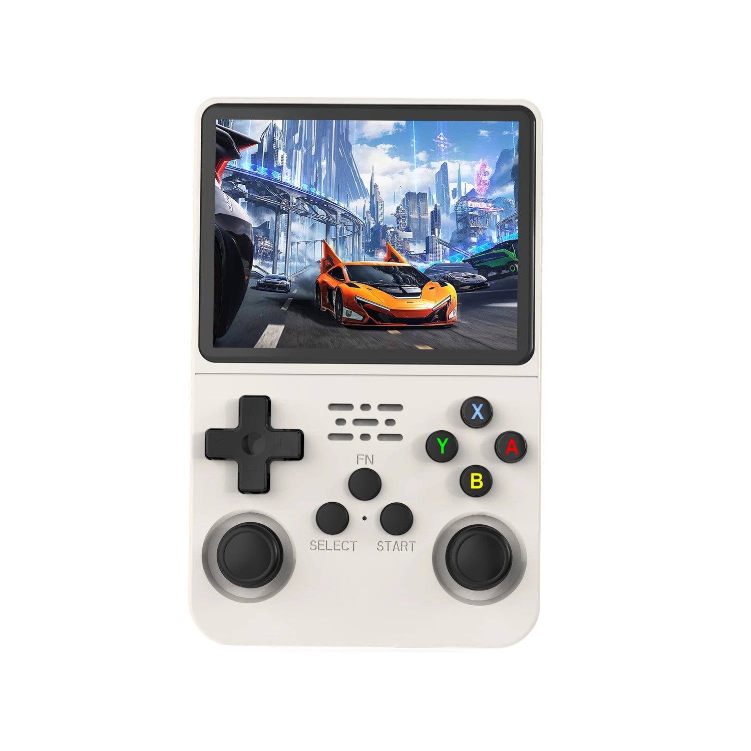 GAMINJA R36S Handheld Game Console 3.5Inch IPS 640x480 Screen Built in 64GB Memory Classic Games Portable Handheld Game Console Beauty World Shop