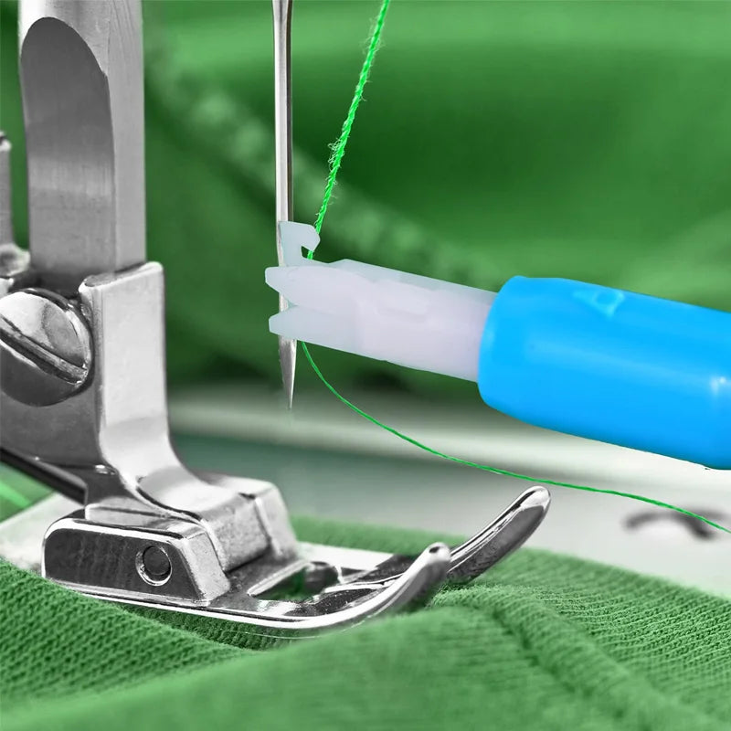 Sewing Needle Inserter Automatic Needle Quick Sewing Threader Needle Threading Tool For Sewing Machine Holds Needles Firmly Beauty World Shop