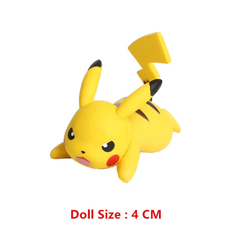 Pokemon Anime Figure Pikachu Eevee Charizard Mewtwo Cartoons Figure Collection Model Pocket Monster Action Toys Kids Birthday Gi Beauty World Shop