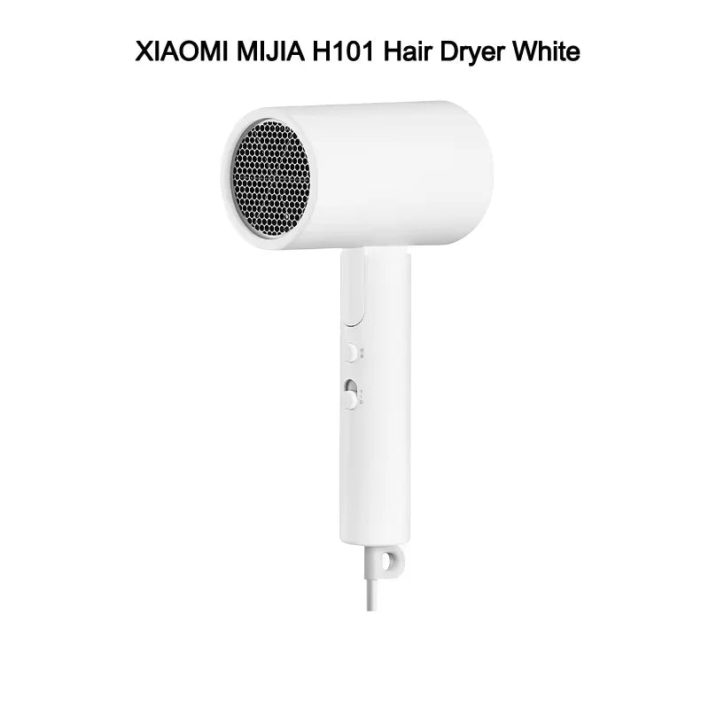 MIJIA Anion Hair Dryer H101 Portable Negative Ion Hair Care Professional Quick Dry 220V Home Travel Foldable Hair Dryers Beauty World Shop