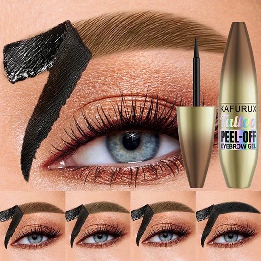 5 Color Easy Peel Off Eyebrow Gel Cream Types Waterproof Smudge-proof Sweat Resistant Eye Makeup Gifts Long Lasting Cosmetics Beauty Trend Shop
