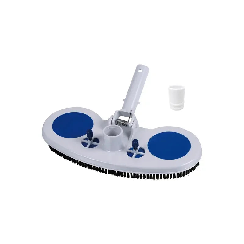 Swimming Pool Suction Head with Brush - Underwater Vacuum Cleaner Tool for Pool Bottom & Wall Cleaning Beauty World Shop