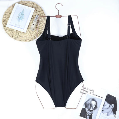 2024 One Piece Swimsuit Sexy Plus Size Swimwear Women Tummy Control Beach Wear for Bathing Suits Monokini Maillot De Bain Female Beauty World Shop