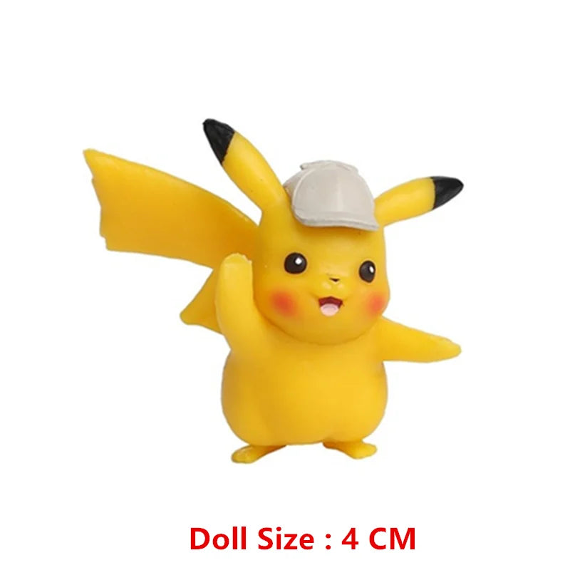 Pokemon Anime Figure Pikachu Eevee Charizard Mewtwo Cartoons Figure Collection Model Pocket Monster Action Toys Kids Birthday Gi Beauty World Shop