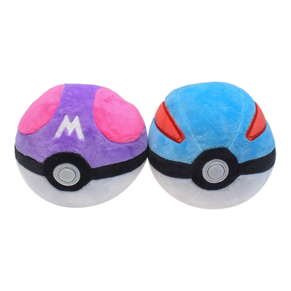 Master Ball Great Ball Ultra Ball Poké Ball Plush Toys Soft Stuffed Animals Cartoon Backpack Pendant Decoration Toy Birthday Beauty World Shop