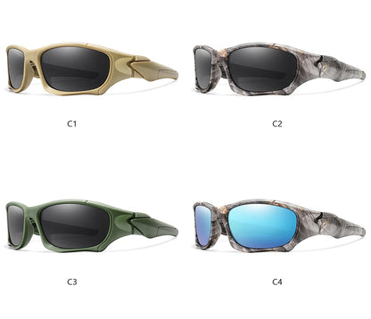 Polarized Fishing Sunglasses for Men Women Classic Camouflage Shades with UV Protection for Outdoor Driving Cycling Hiking Beauty World Shop