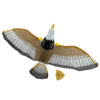 Hanging Eagle Bird Deterrent, Flying Owl Repellent Scarer Emulation Flying Hawk Bird Garden Scarecrow Yard Outdoor Pest Control Beauty World Shop