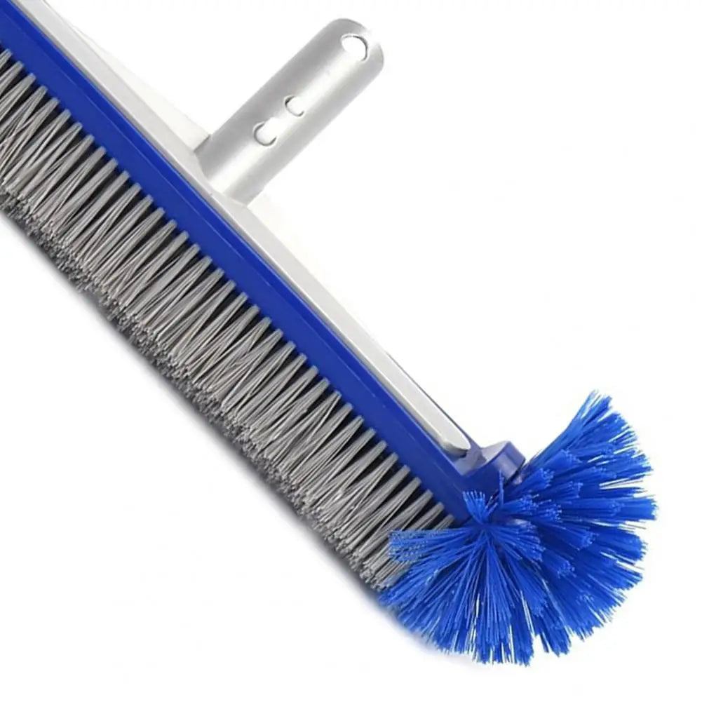 Swimming Pool Brush Head With Corner Cleaning Brush Semi-spherical Bristles Easy To Install Pool Tile Scrubber Brush Beauty World Shop