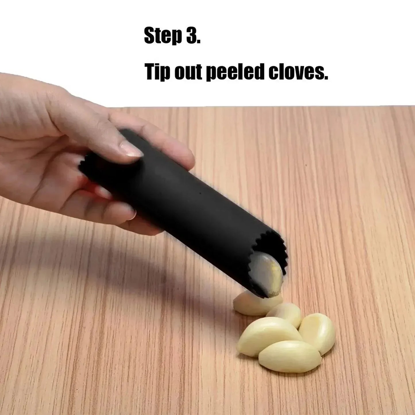 Garlic Stripper Tube Peeling Garlic Peeling Silicone Garlic Peeler Peel Easy Useful Easy Kitchen Tools Non-toxic Safety Gadget Beauty Trend Shop