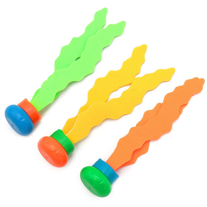 Summer Swimming Diving Toys Set Pool Swim Ring Water Sports Play Game Diving Stick Underwater Accessories Grabbing Toys for Kid Beauty World Shop