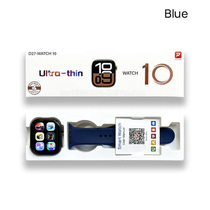 New Watch10 Series GPS Smart Watch Men Always On Display Heart Rate Body Temperature BT Call Women Waterproof Series Smartwatchs Beauty World Shop