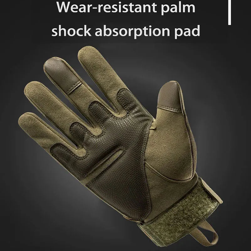 Men's and Women's Outdoor Mountaineering Hiking Wear-resistant Gloves Cycling Fitness Protective Gloves Beauty World Shop