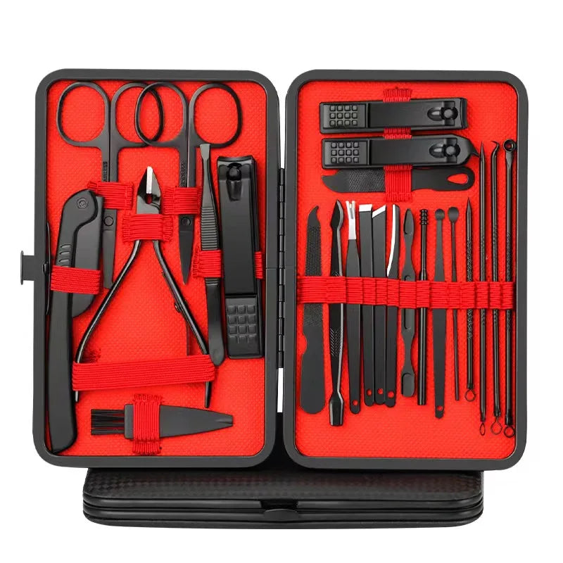 Nail Clipper Set Set Convenient Beauty Tools Nail Clipper Manicure Nail Trimmer Pedicure Knife Ear Peeling Knife Nail Manicure T Beauty World Shop