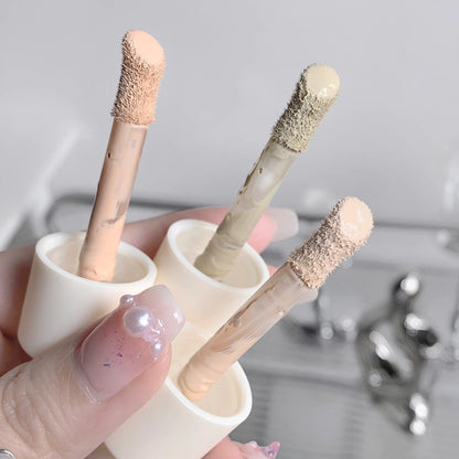 3 Colors Silky Concealer Concealer Cover Acne Marks Spots Dark Eye Circles Face Brightening Skin Whitening Concealer Beauty World Shop
