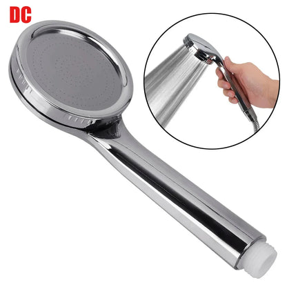 Rainfall Chrome Bath Shower Head 1pc Water Saving Spray Nozzle High Quality Pressurized Nozzle Shower Head High Pressure Beauty World Shop