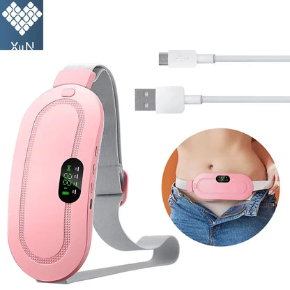 Portable Heated Massage Warming Palace Belt Intelligent Heating Waist Device for Girls Menstrual Period Auntie Beauty World Shop