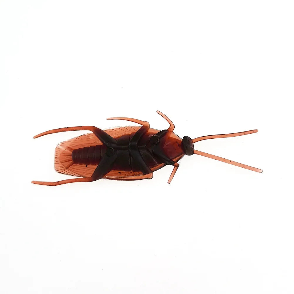 Special Lifelike Model Simulation Fake Rubber Cock Cockroach Roach Bug Roaches Toy Prank Funny Trick Joke Toys April Fools Prank Beauty World Shop
