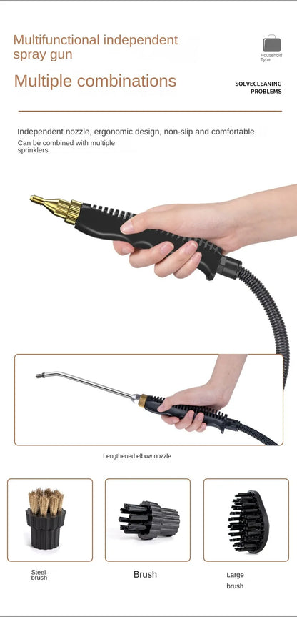 Steam Cleaner High Temperature Sterilization Air Conditioning Kitchen Hood Home /Car Steaming Cleaner 110V US Plug /220V EU Plug Beauty World Shop