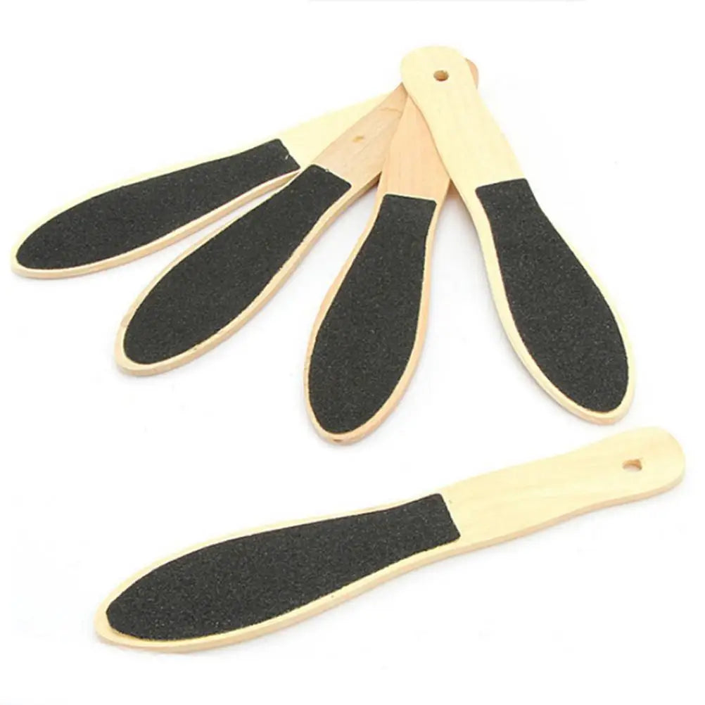 Professional Foot File Double Sided Deadskin Callus Remover for Feet Wooden File to Smooth Hard Coarse Tough Skin Foot Care Tool Beauty World Shop