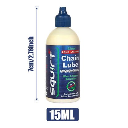 Bicycle Chain Wax Maintenance Oil 15ML Mountain Bike Road Bike Special Lubricant Chain Gear Oil for All Bicycle Chain Tools Beauty World Shop