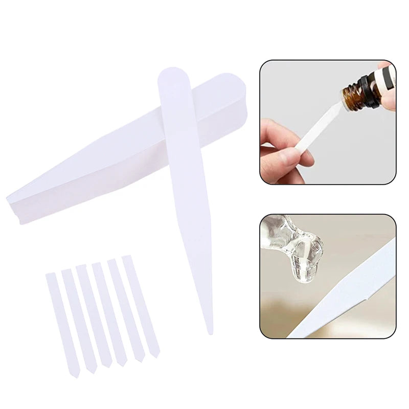 100pcs Perfume Test Strips Premium Test Bottle Tape For Testing Fragrances And Essential Oils Fragrance Aromatherapy Paper Beauty World Shop