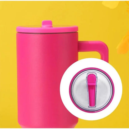 For Stanley Spill-proof Cup Cover 40oz Replaceable Environmental Protection Cup Cover Creative Spiral Straw Cover Cup Accessorie Beauty World Shop