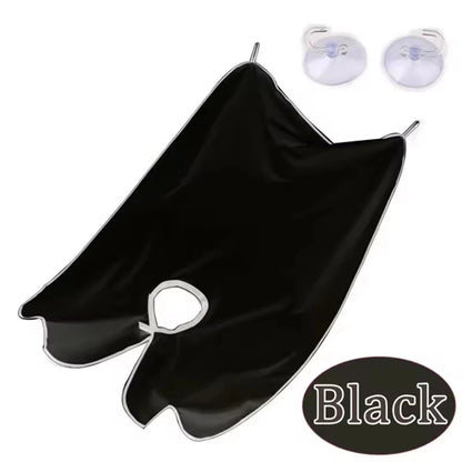 Male Shaving Apron Beard Catcher Cape Care Bib Face Shaved Hair Adult Bibs Shaver Cleaning Hairdresser Gift for Man Clean Apron Beauty World Shop