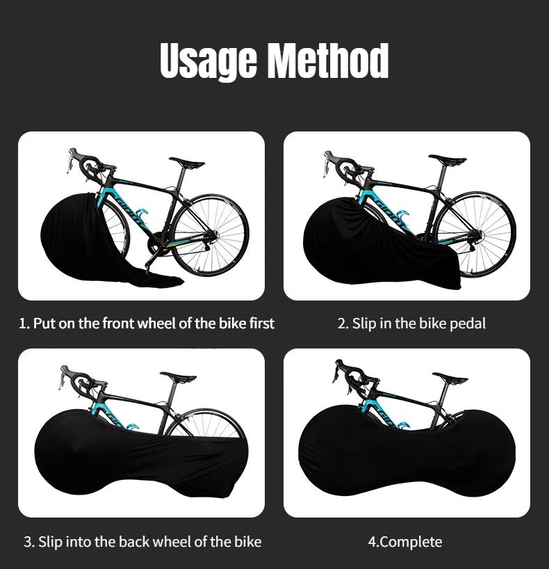 Mountain Road Bike DustProof Cover High Elastic General Purpose Bike Clothing Multi-Scenario Dustproof Cover Bicycle Accessories Beauty World Shop