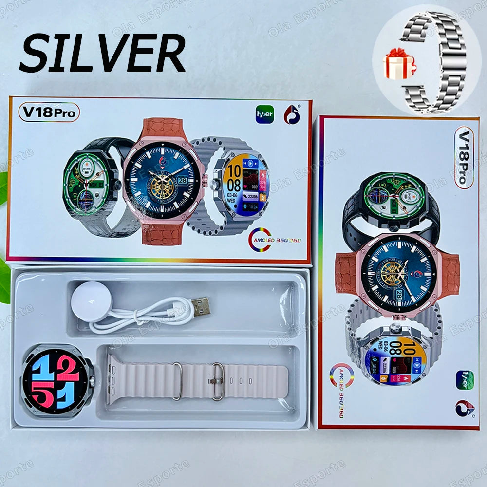 New Fashion Smart Watch 2025 Bluetooth Call Man Woman Heart Rate Health Monitoring Sports Waterproof Smartwatch for Android IOS