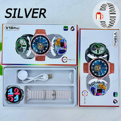 New Fashion Smart Watch 2025 Bluetooth Call Man Woman Heart Rate Health Monitoring Sports Waterproof Smartwatch for Android IOS