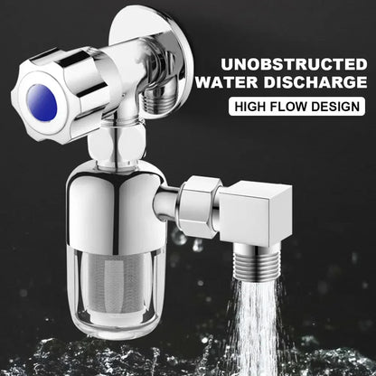 Stainless Steel Household Water Filter Front Inlet Tap Anti-Scale Shower Purifier for Drinking Water Beauty World Shop