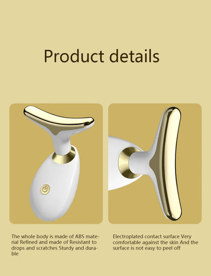 Face Neck Massager Household Lifting And Firming Facial Electric Introduction Lifting And Firming Beauty Massage Face Care Tools Beauty World Shop