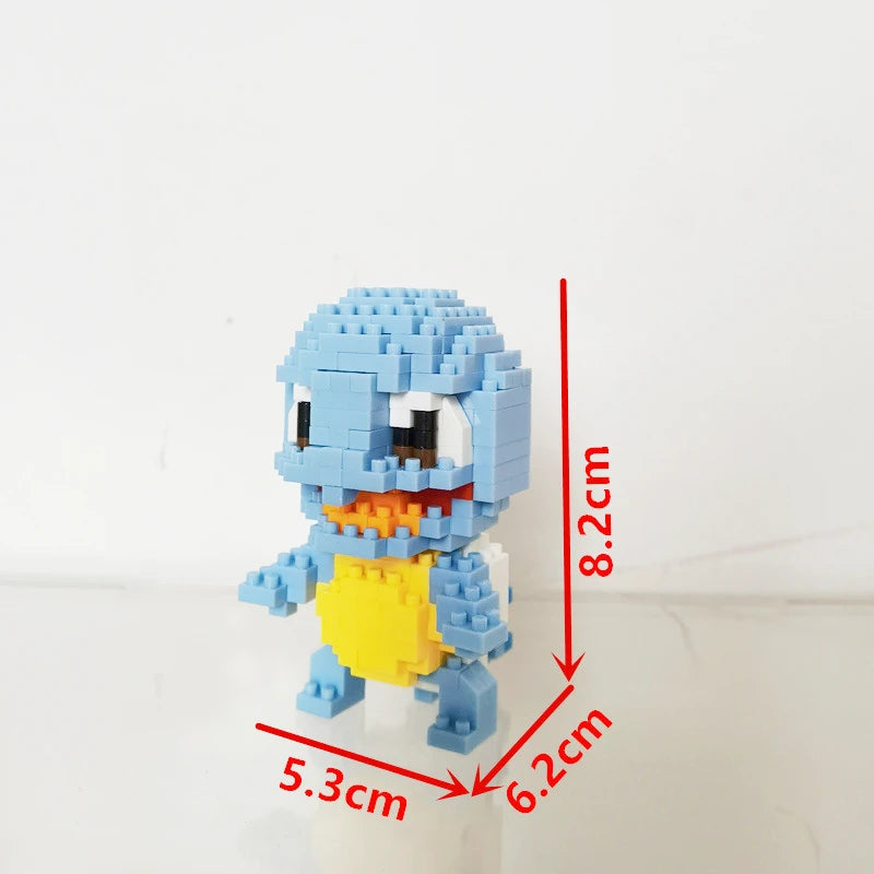 75 Style Building Blocks Assembly Anime Picachu Charizard Doll Blastoise Bulbasaur Gengar Bricks Figures Toy for Kid Gift Beauty World Shop