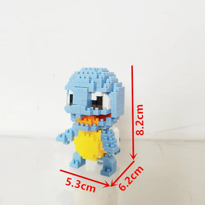 75 Style Building Blocks Assembly Anime Picachu Charizard Doll Blastoise Bulbasaur Gengar Bricks Figures Toy for Kid Gift Beauty World Shop
