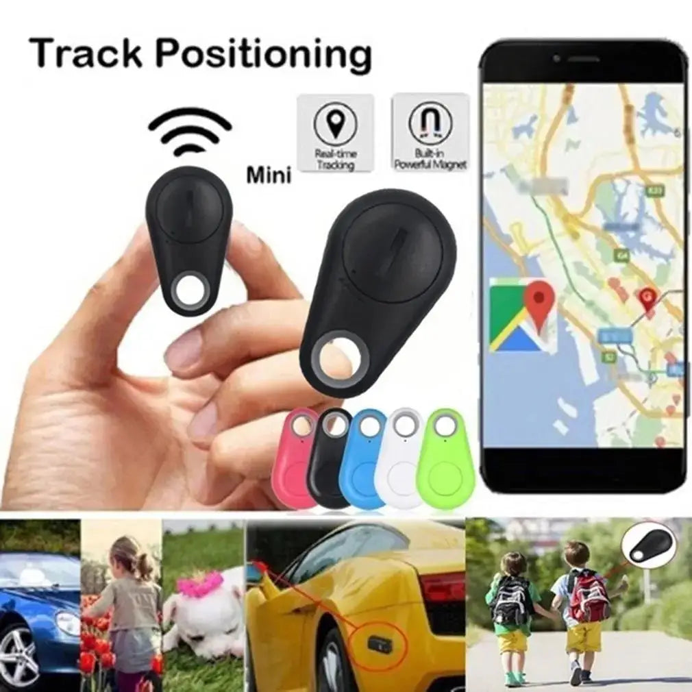 1-5pcs Wireless Mini GPS Tracker Anti-lost Alarm Key Child Bag Wallet Finder Bluetooth APP Locator Smart Tag For Ios And Android Beauty World Shop