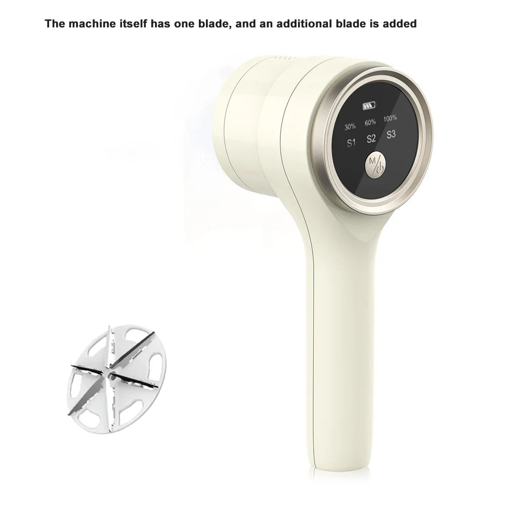 Lint Remover for Clothing Electric Pellet Fluff Remover Rechargeable Portable Fabric HairBall Shaver Removes Lint from Clothes Beauty World Shop