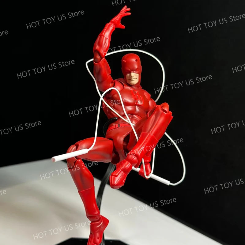 100% Original Ct Toys Daredevil Mafex 223 Comic Version Figure SHF Anime Action Figurine Statue Model Custom Gifts Kids Toys Beauty World Shop
