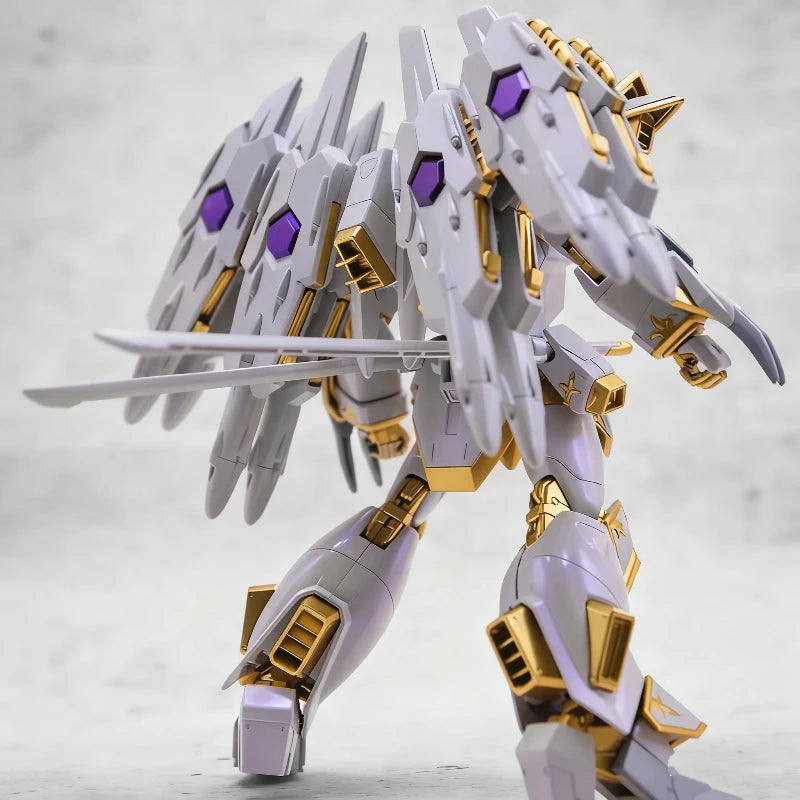 HG 1/144 Scale Garuda Divine Bird Mobile Suit Assembly Model Kit Action Figures Collectible Mecha Decor Boys Surprise Gifts Toys Beauty World Shop