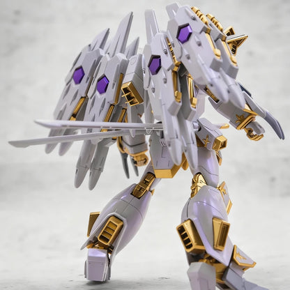 HG 1/144 Scale Garuda Divine Bird Mobile Suit Assembly Model Kit Action Figures Collectible Mecha Decor Boys Surprise Gifts Toys Beauty World Shop