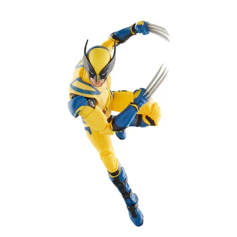 Hot Deadpool & Wolverine Action Figure X-Men Joint Movable New Mutants Wilson Comics Wade Movie  Model Customized Gifts Kids Toy Beauty World Shop