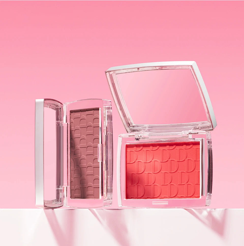 Face Blusher Matte Natural Cheek Tint Brighten Face Pink Red Face Contouring Cosmetics Blush Powder Soft Female Makeup Beauty World Shop