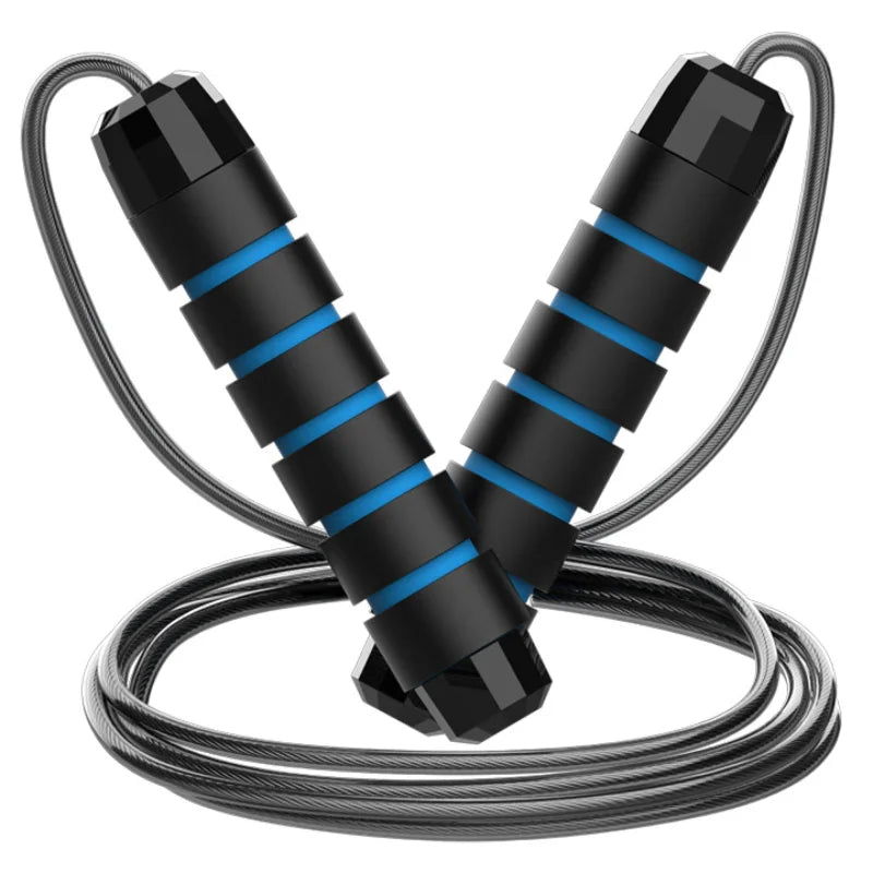 1PCS The New Jump Rope Steel Wire Skipping Exercise Adjustable Jumping Fitness Workout Training Home Sport Equipment Tangle-Free Beauty World Shop