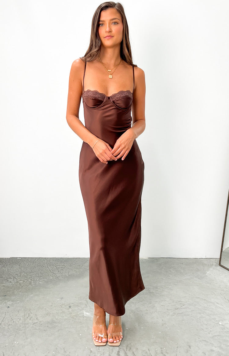 Scarlette Brown Maxi Dress BB Exclusive
