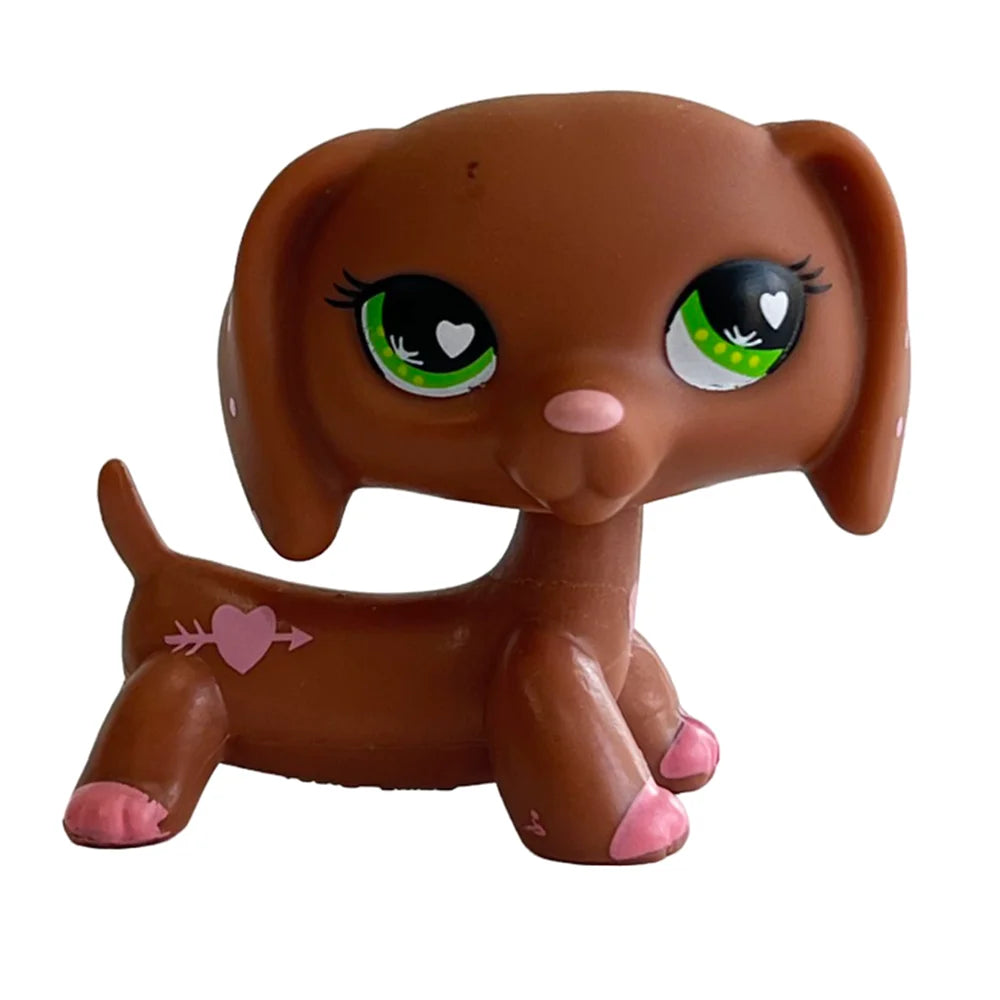 Rare pet shop bobble head Toy cute great dane collie dachshund dog spaniel puppy pets for kids Beauty World Shop