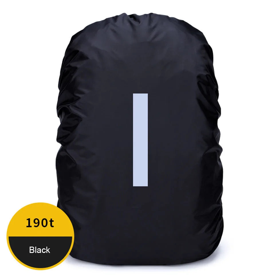 KoKossi 1Pcs 20-60L Outdoor Hiking Backpack Rain Cover Backpack Waterproof Cover Cycling Hiking Reflective Rain Cover Unisex Beauty World Shop